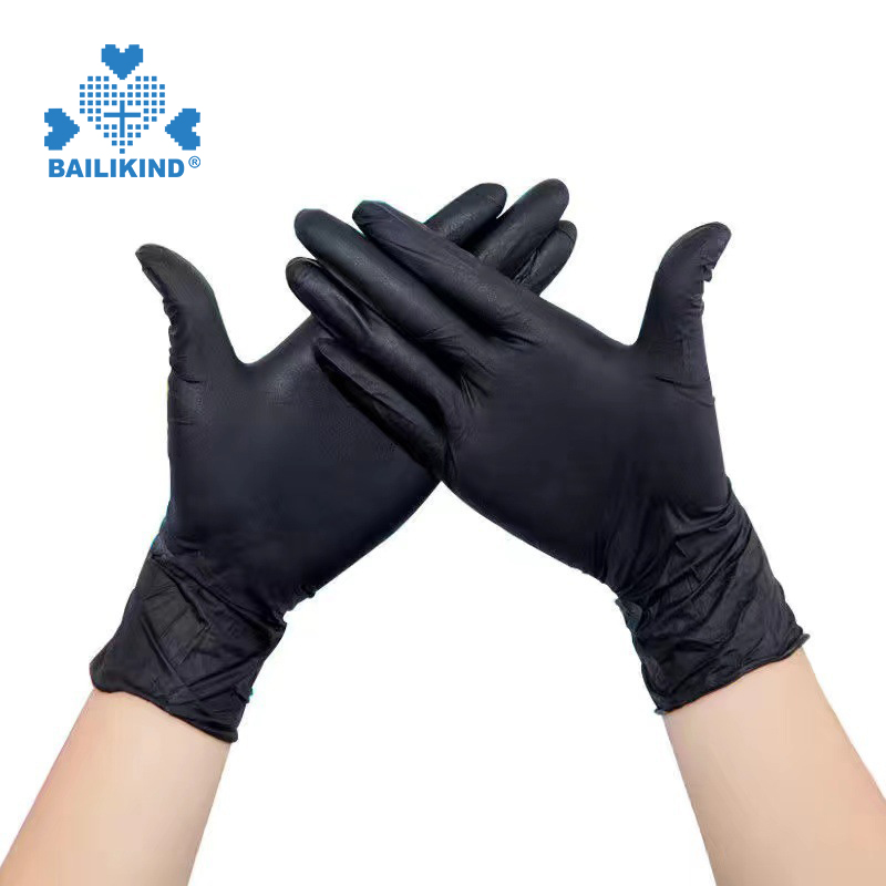 Ang Kinaiya sa Disposable Black Synthetic Gloves