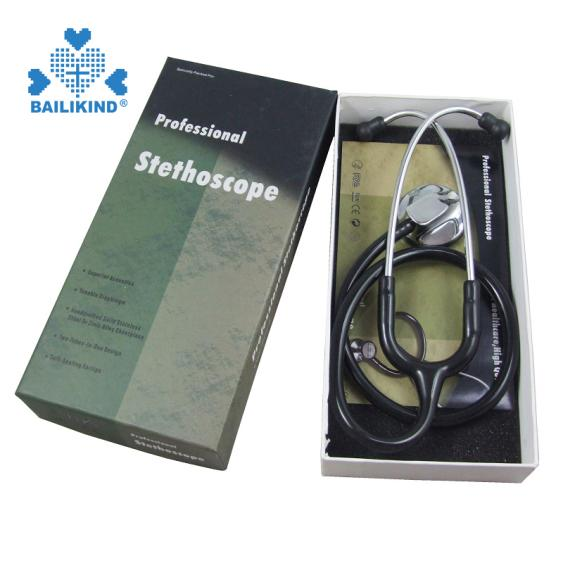 Giunsa paggamit ang chrome plated zinc alloy nga single head stethoscope sa doktor sa Deluxe