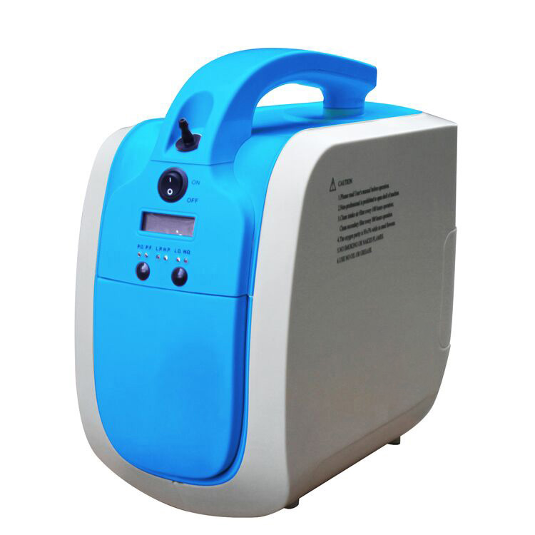 5L Pulse Flow Portable Oxygen Concentrator Gitukod-sa Baterya