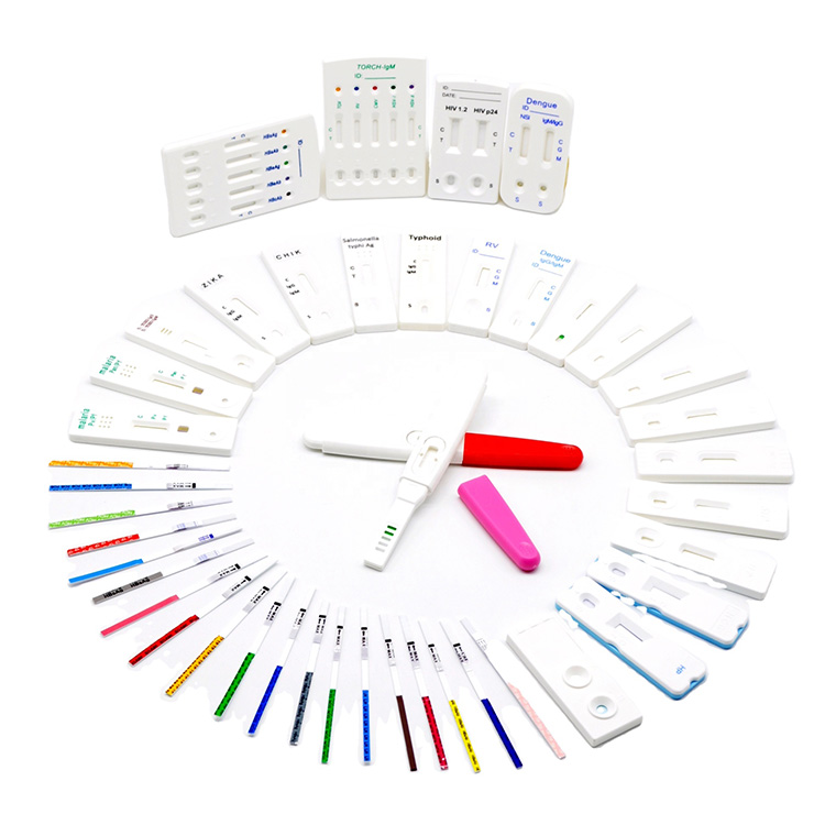 Taas nga Tukma nga Medical Diagnostic Antigen Ug Neutralizing Antibody Malaria Igg Igm Hiv Hcg Flus Pcr A+b Swab Rapid Test Kit