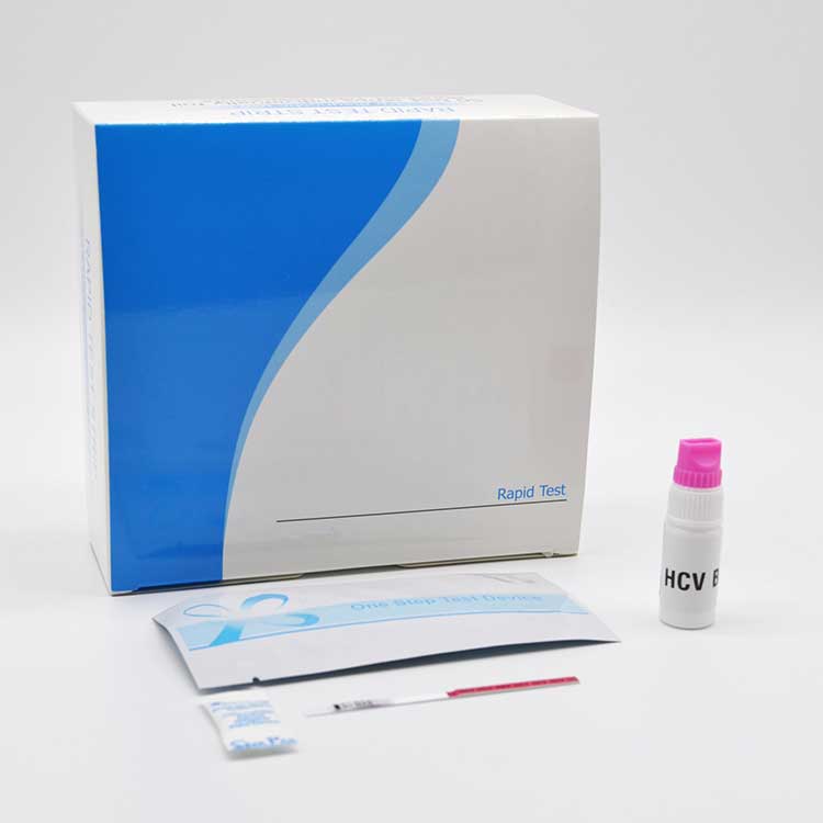 Taas nga Pagkasensitibo sa Hepatitis C Virus Usa ka Lakang nga Rapid Test Strip