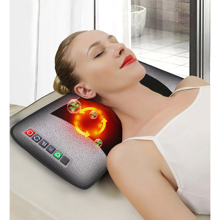 Pagmasa sa Shiatsu Infrared Roller Electric Full Body Massage Seat Cushion