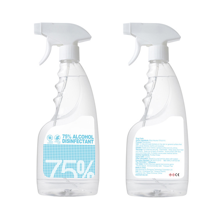 Medikal nga Hypochlorous Alcohol Disinfectant Spray