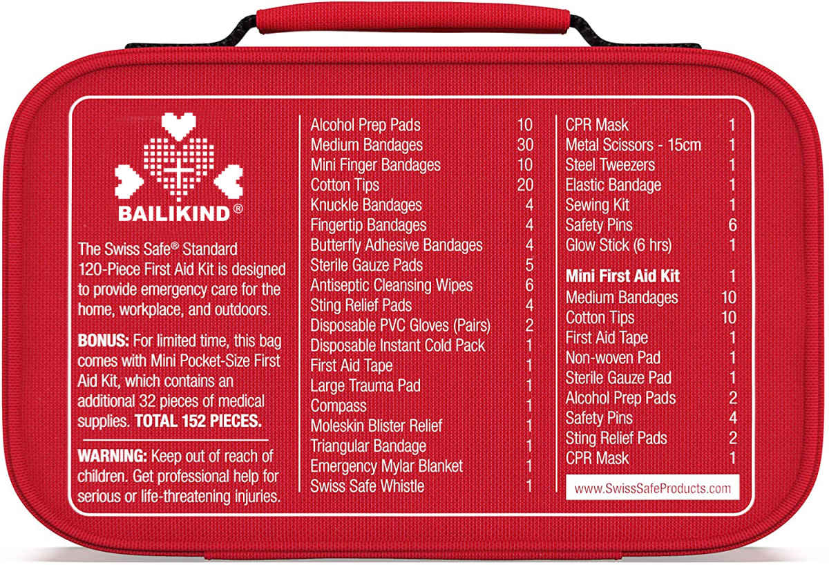 Mini 2 sa 1 nga First Aid Pouch