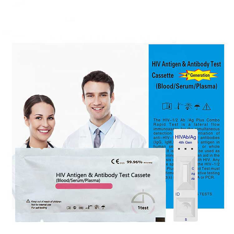 Bag-ong 4th Generation Hiv Test Kit 1/2 Ag Ab Rapid Test Cassette