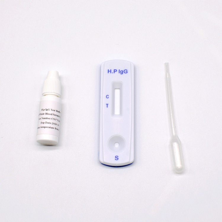 Usa ka Lakang H Pylori Igg Antibody Blood Test Cassette