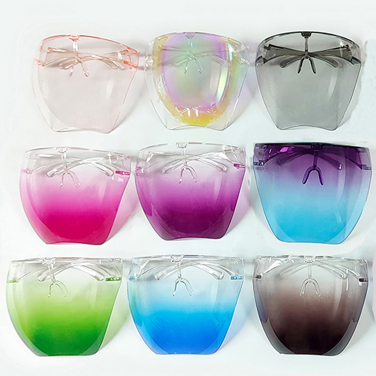 Transparent nga Plastic Anti-fog nga mga Salamin nga Kalasag